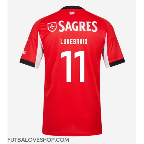 Dres Benfica Dodi Lukebakio #11 Domáci 2025-26 Krátky Rukáv